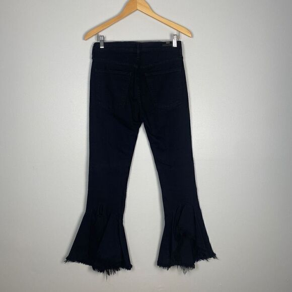 Citizens of Humanity Drew Crop Flare Frayed Raw Hem Jean - Picture 8 of 15